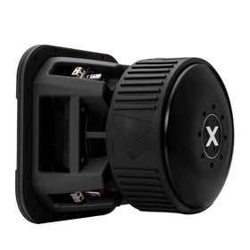 KICKER SoloX L7X cast-aluminum basket keeps the frame rigid.