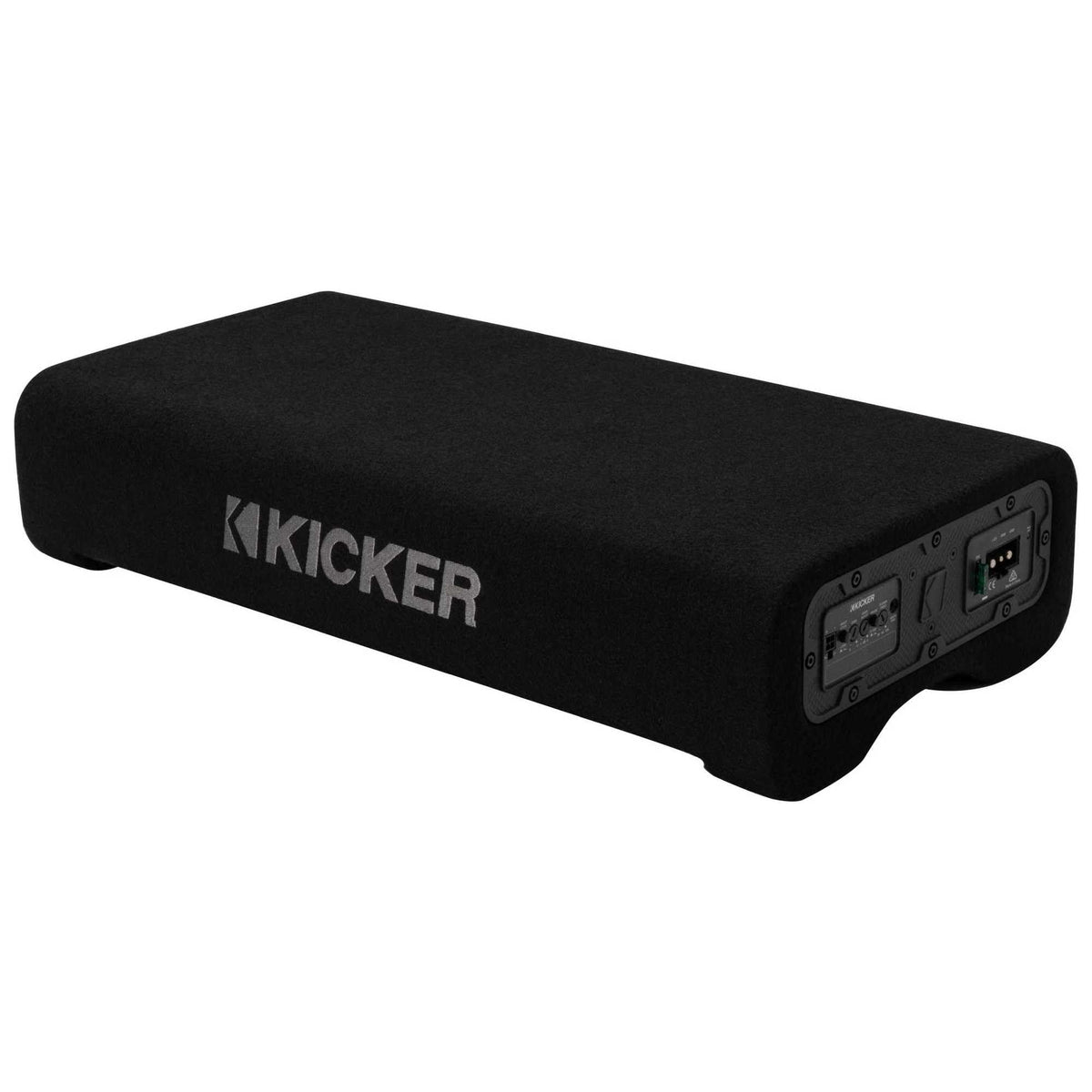 KICKER TRTP10 rugged enclosure protects drivers during use