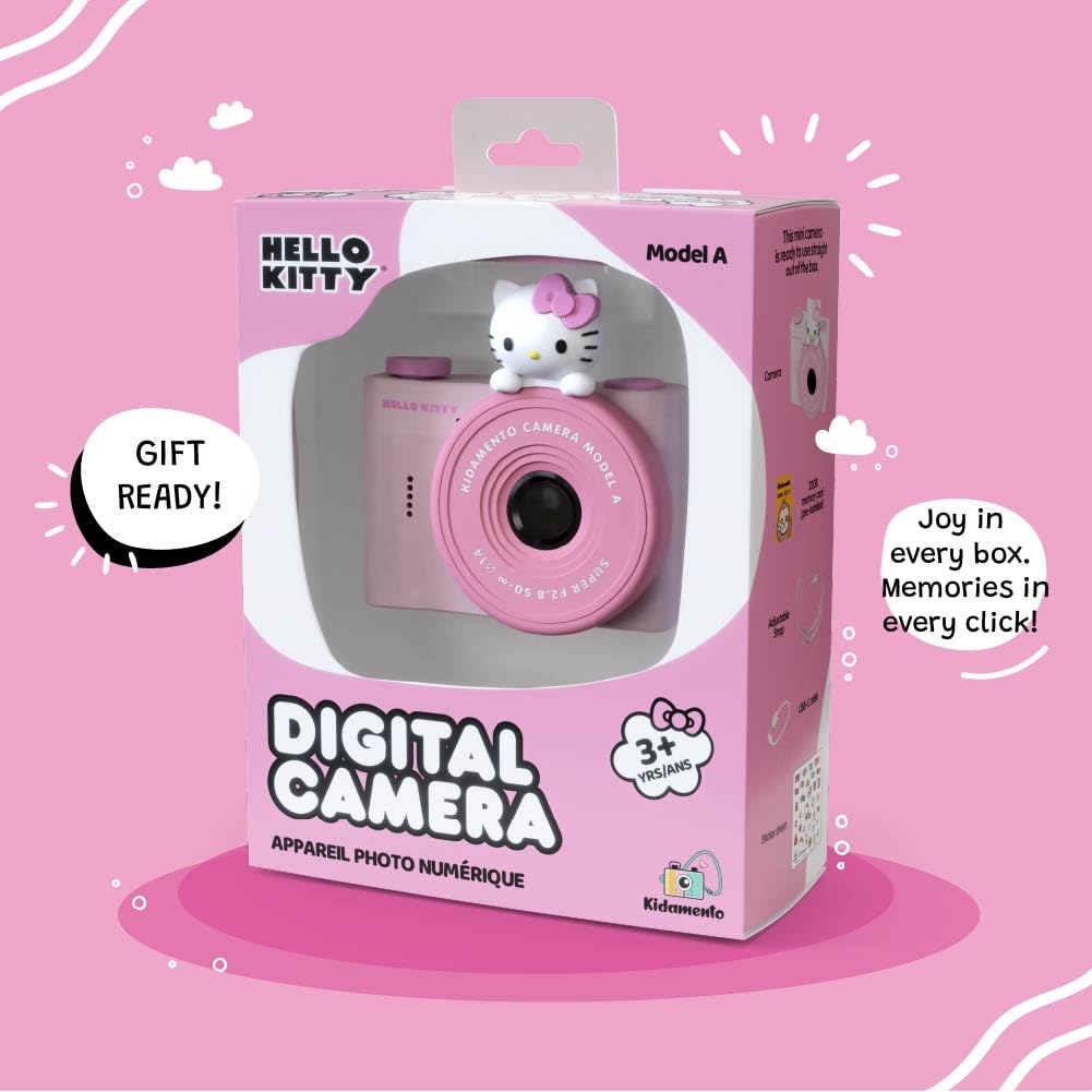 Kidamento Hello Kitty camera includes 16GB card ready to shoot