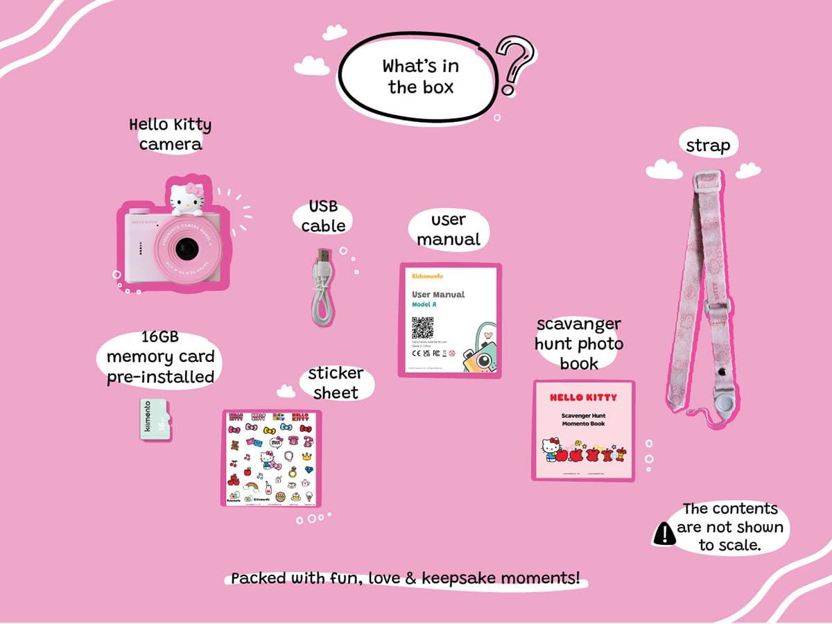 Kidamento Hello Kitty camera with 1-year Toronto warranty