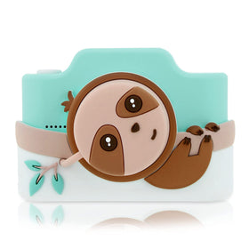Kidamento K Zippy the Sloth camera front view, kid-friendly design sparks joyful photos