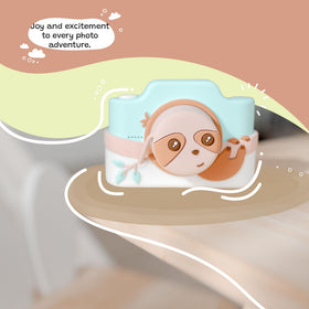 Filters and frames on Kidamento K Zippy the Sloth inspire creative selfies