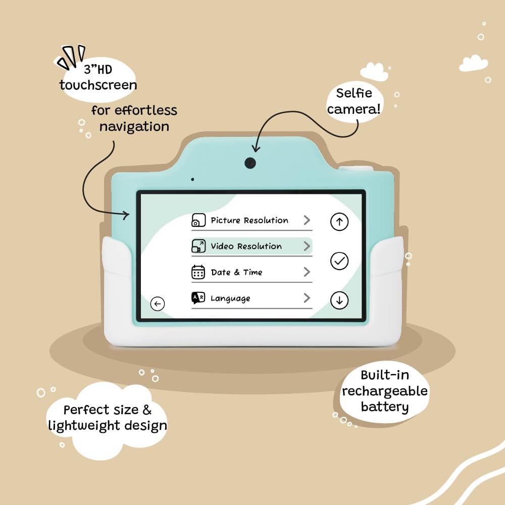 Kidamento K Zippy the Sloth touchscreen eases navigation for little photographers