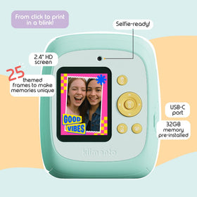 Kidamento kiimento 32GB memory card included for instant memory storage