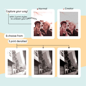 Kidamento kiimento creator mode and filters encourage playful visual experimentation
