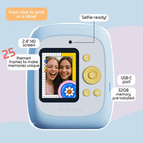 Kidamento kiimento P2 2.4-inch HD screen for framing shots