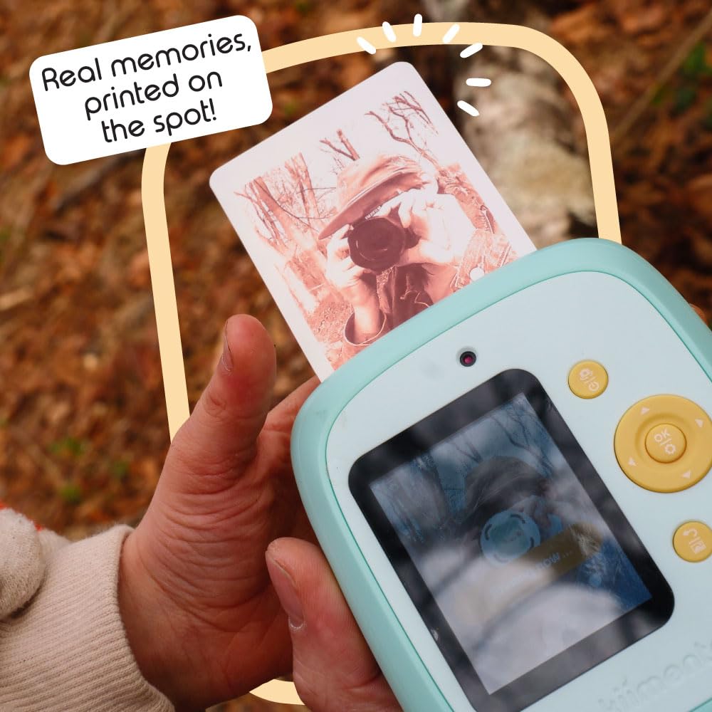 Kidamento kiimento selfie lens on 2.4-inch HD screen for easy framing