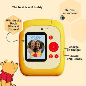 Kidamento Winnie the Pooh camera 2.4-inch display for framing shots