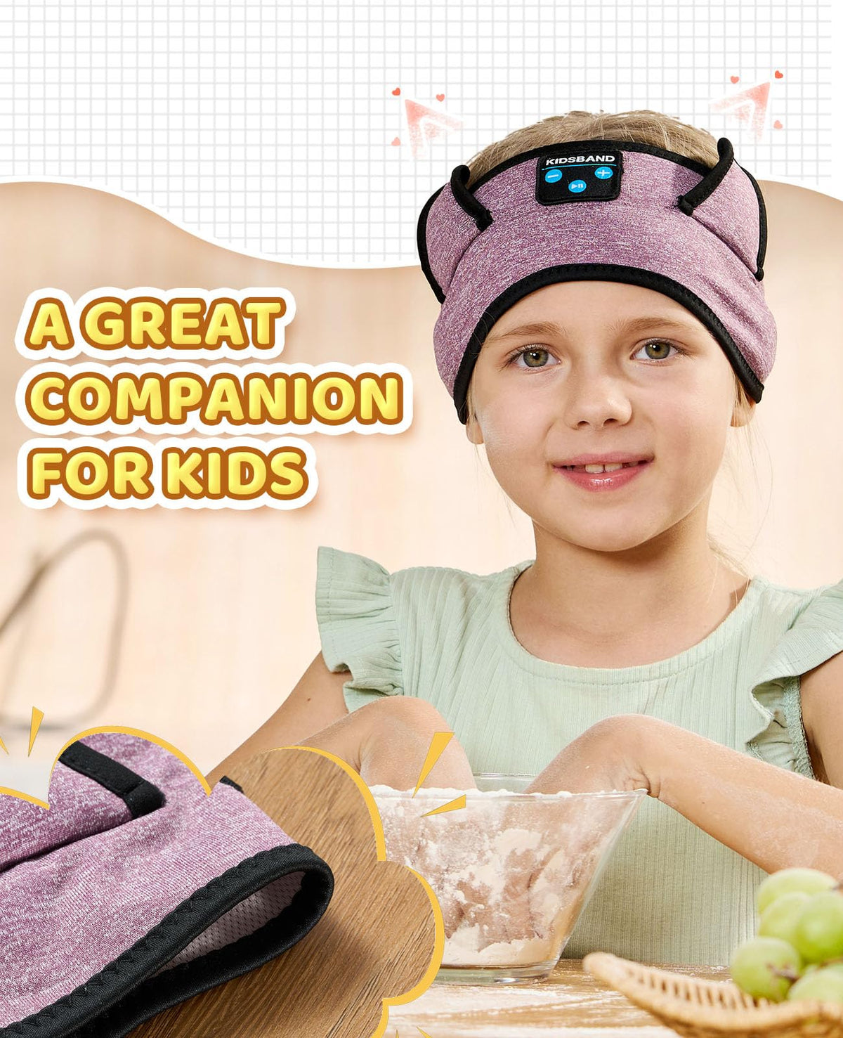 KIDSBAND Bluetooth pairing with multiple devices for easy setup