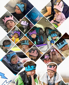 Ideal for plane travel with kid-friendly fit