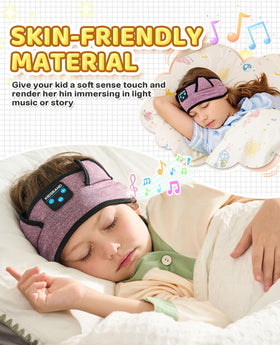 KIDSBAND soft cushions provide gentle wear for long sessions