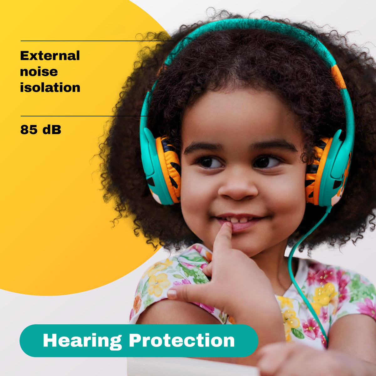 Kidrox adjustable headband detail showing growth-friendly fit