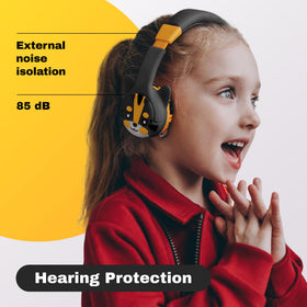 Kidrox close-up of soft ear cushion offering gentle comfort for ears