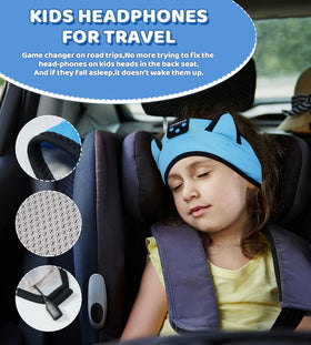 KIDSBAND 3.5 mm jack option enables universal wired listening opportunities.