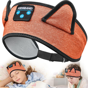 KIDSBAND adjustable-band headphones for kids provide comfortable fit during playtime