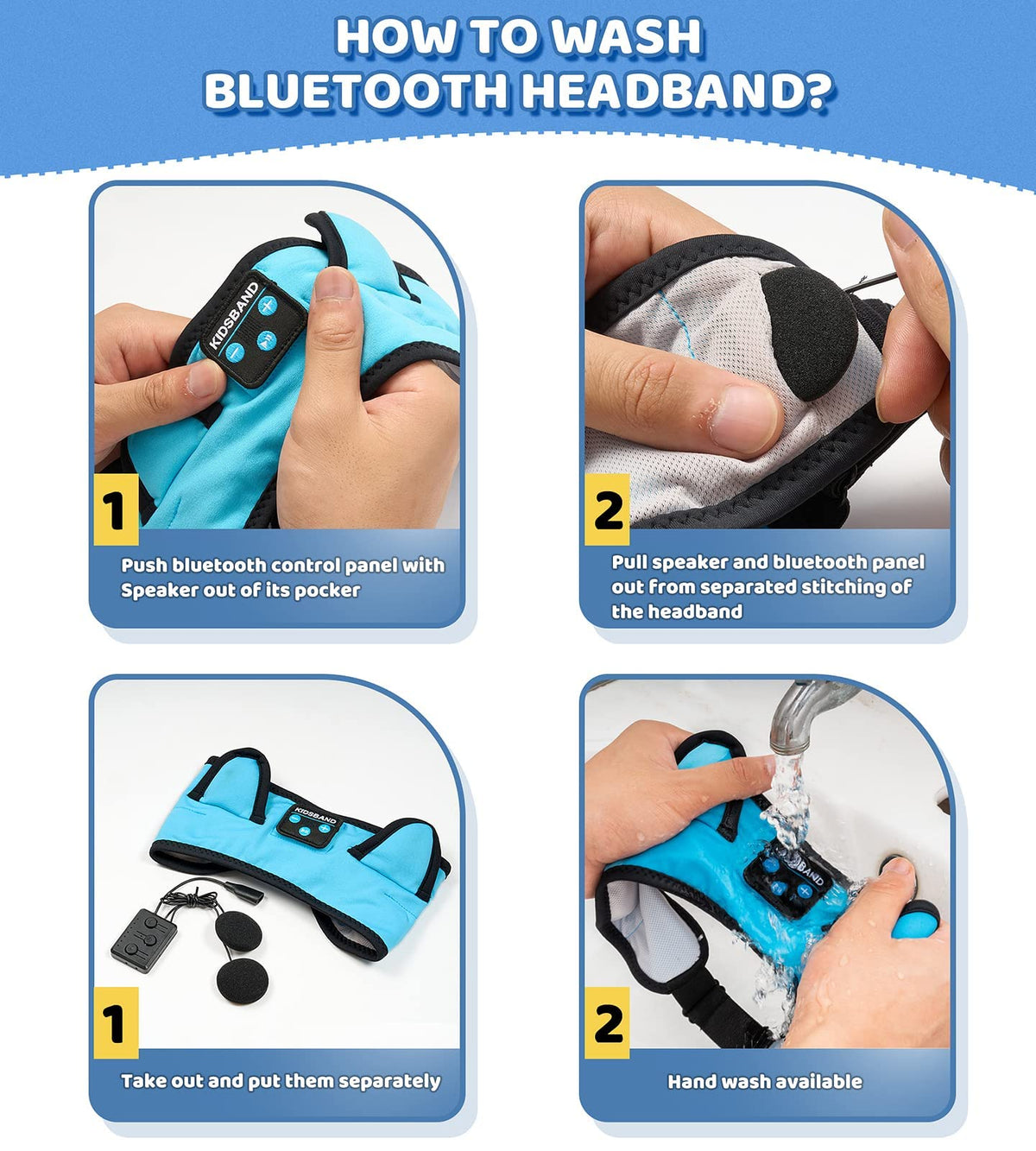 KIDSBAND compatibility with Android, iPhone, iPad, tablets, and PCs for versatile listening.