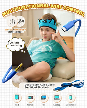 KidsBand HD hi-fi sound supports study and relaxation sessions.
