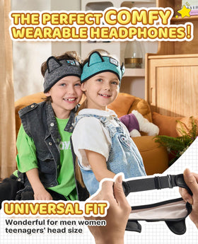 KidsBand 3.5mm jack ensures wired playback when battery is low.