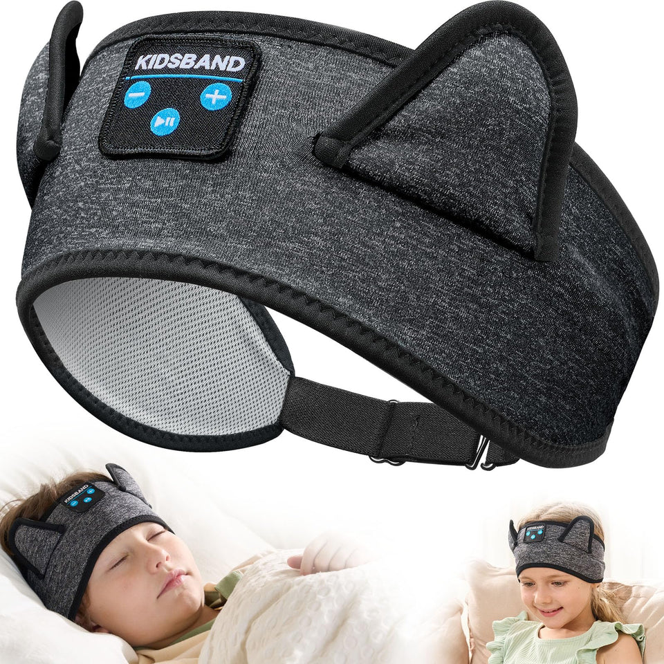 KidsBand kids headphones with adjustable headband for lasting comfort.