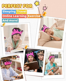 KIDSBAND long battery life supports hours of listening.