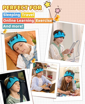 KidsBand built-in microphone and controls for hands-free use.