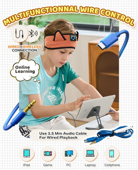 KIDSBAND universal-3-5mm compatibility with devices like phones and tablets