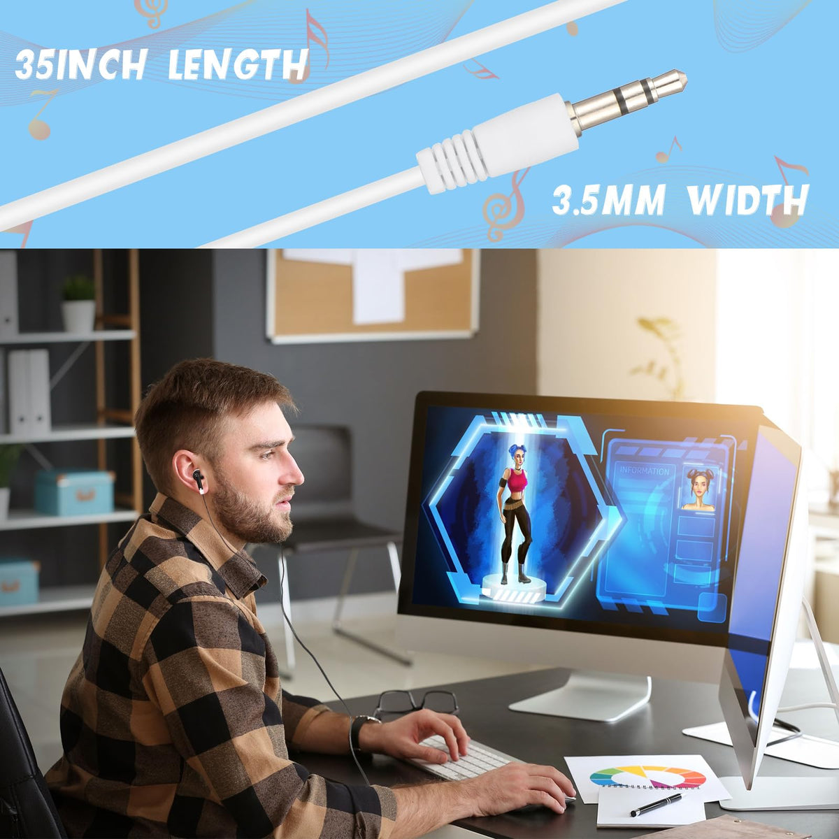 Kigeli durable earbuds for school, long lasting with reliable sound