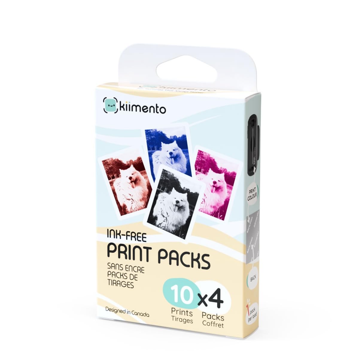 Kidamento kiimento front packaging showing variety and quick loading benefit