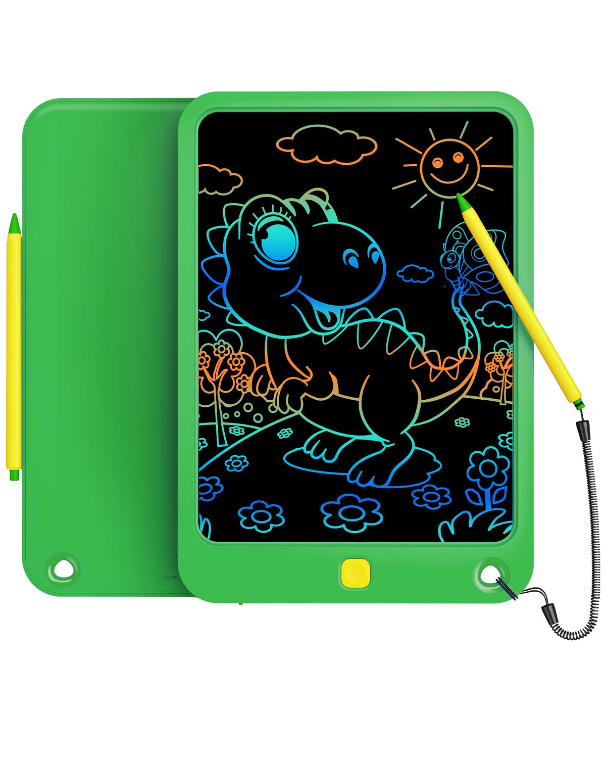 Kikapabi LCD writing tablet with 10-inch display for kids' doodles and learning on the go.
