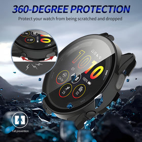 Kimiyaki Forerunner 165 full-coverage case with built-in glass for all-around defense.