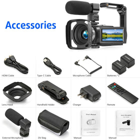 Kimonie camcorder webcam output enables streaming and video calls.
