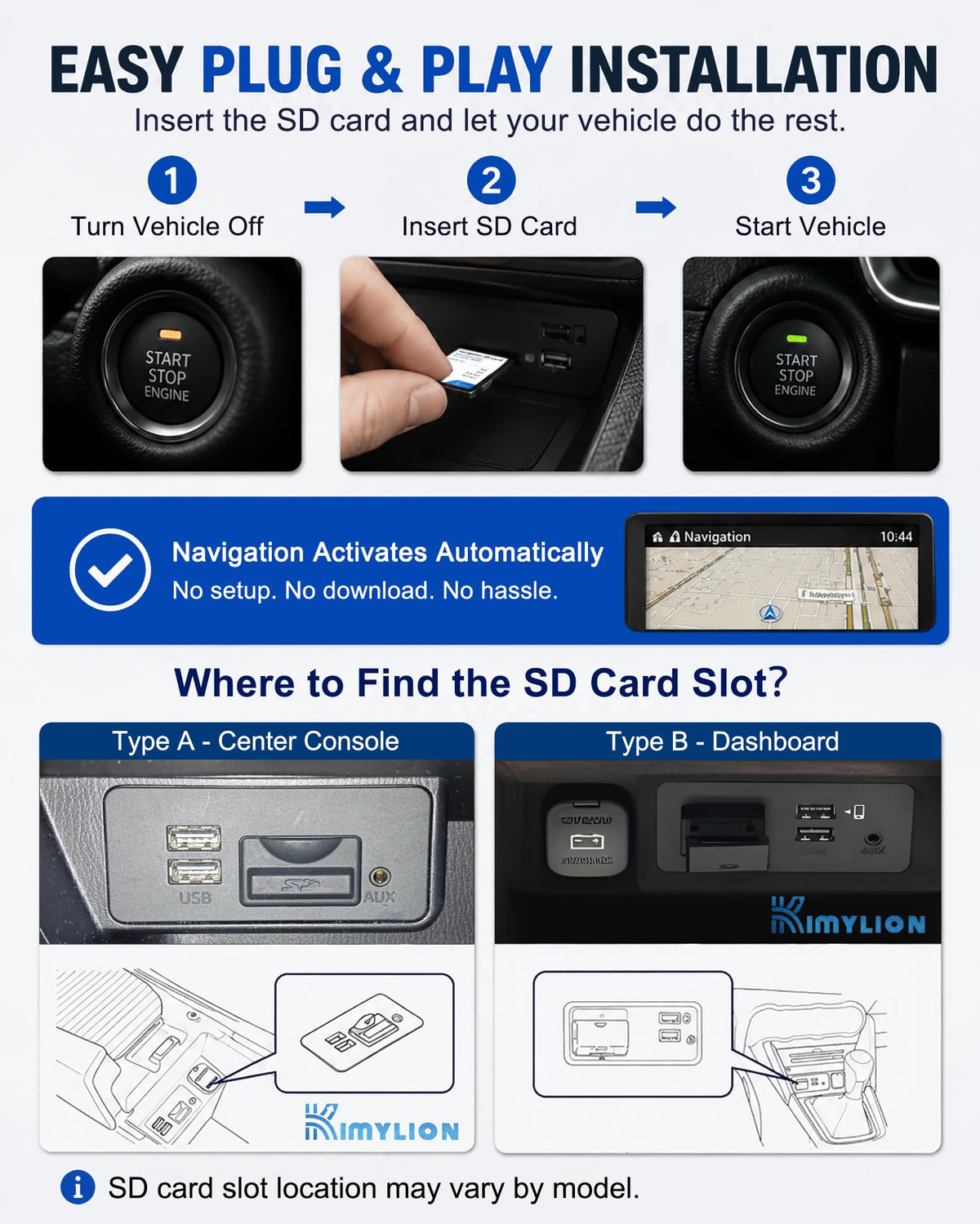 Kimylion SD card next to fingers showing compact size for easy handling