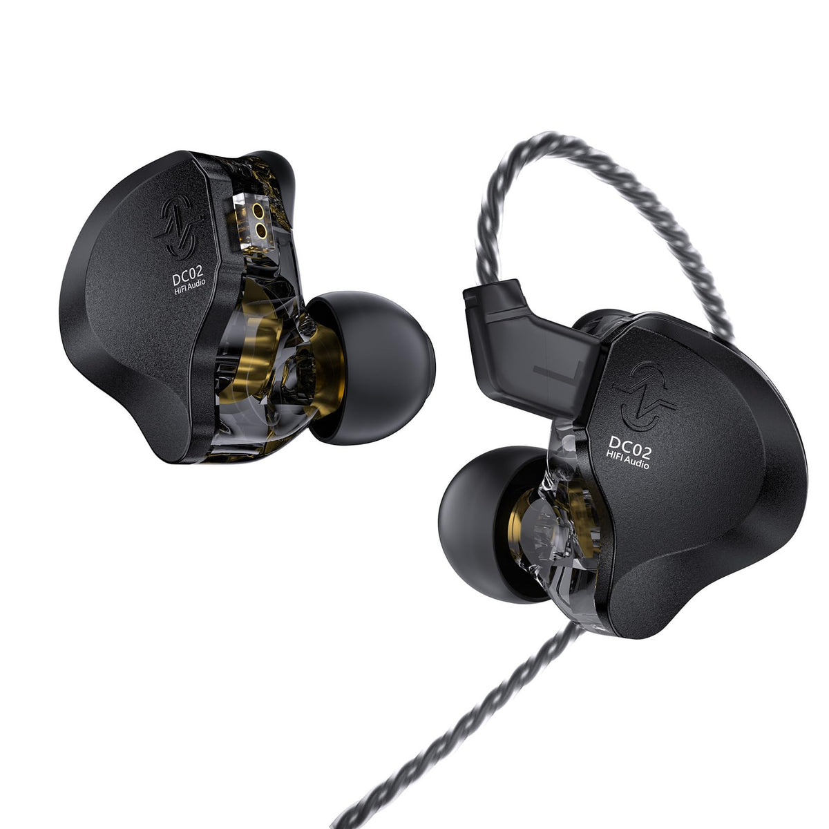 Kinboofi CCZ DC02 with dual 10mm DD driver for balanced, immersive sound