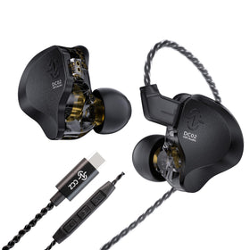 Kinboofi CCZ DC02 earbuds front view with compact daily-use design.