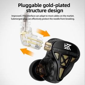 Kinboofi IEM ergonomic semi-open fit for long sessions