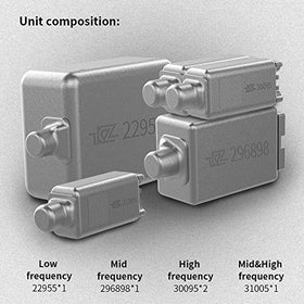Kinboofi KZ AS10 detachable 2-pin cable connector for easy upgrades