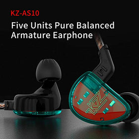Kinboofi KZ AS10 pairing in-ear monitor suited for live use.