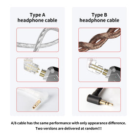 Kinboofi KZ ZS10 Pro detachable cable showing 0.75mm 2‑pin durability