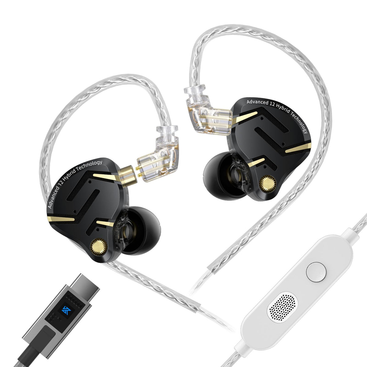 Kinboofi KZ ZS12 Pro 10mm driver delivers deep, textured bass for immersive gaming