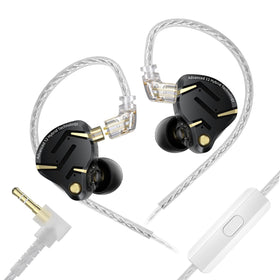 Kinboofi KZ ZS12 Pro 2-in-ear monitor with 1DD+5BA drivers for rich bass clarity.