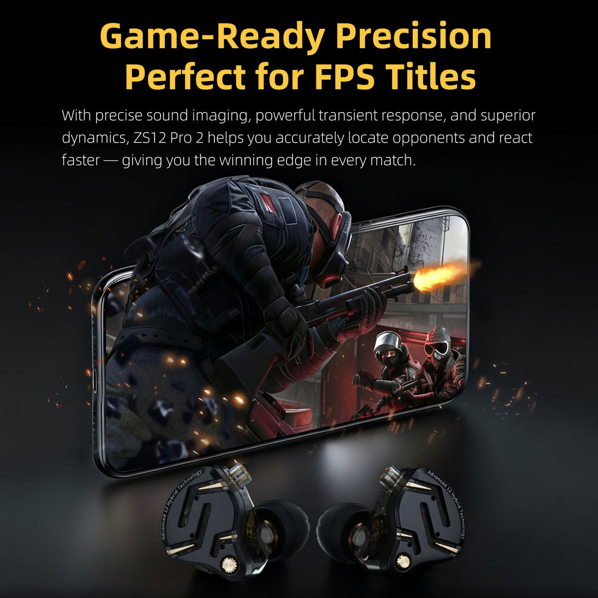 Kinboofi KZ ZS12 Pro durable cable assembly for long sessions