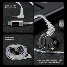 Kinboofi KZ ZS12 Pro included tips customize fit for comfort.