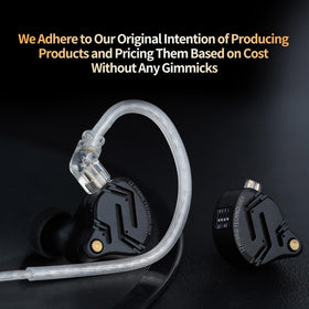 Kinboofi KZ ZS12 PRO X inner driver layout, 1DD+5BA hybrid design.
