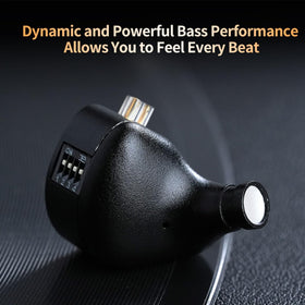 Kinboofi KZ ZS12 PRO X silver-plated cable reduces signal loss.