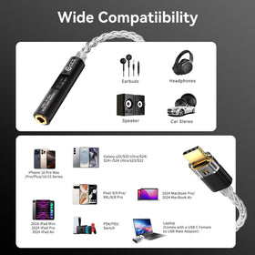 Kinboofi compact dongle portability, lightweight design fits pockets.
