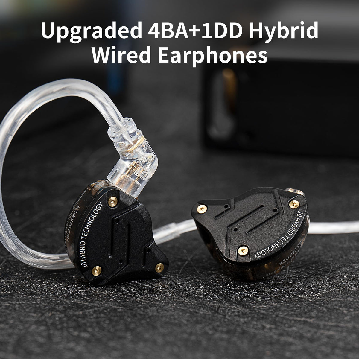 Kinboofi KZ ZS10 Pro packaging and accessories including cable and tips for ready-to-use convenience