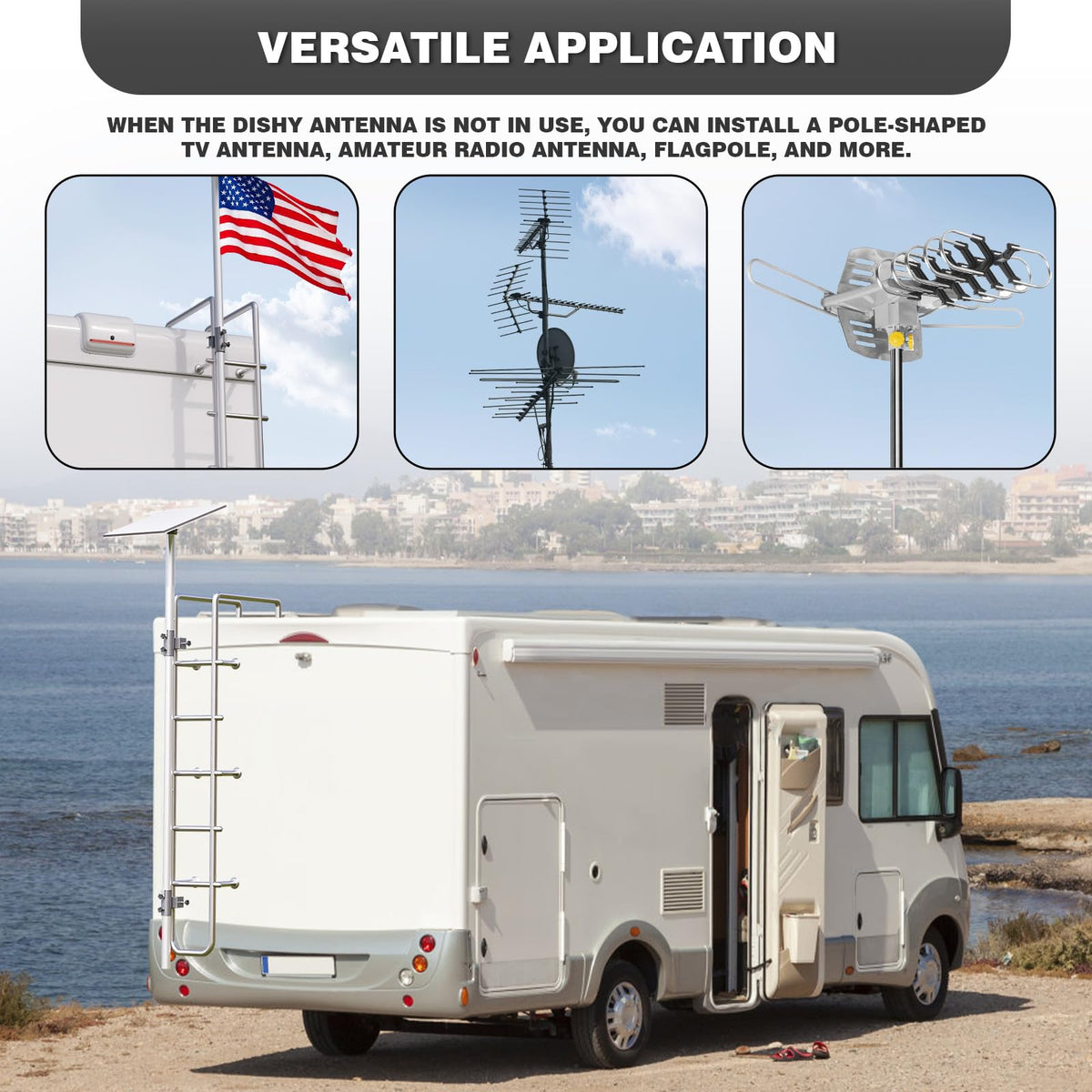 Kinchoix Starlink pole mount gen3 10ft easy-install process.