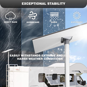 Kinchoix Starlink pole mount gen3 10ft lightweight design for portability.