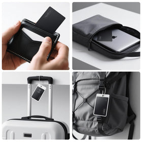 KINDEEP Wallet Tracker Card Lost Mode lets others contact you to help recover.