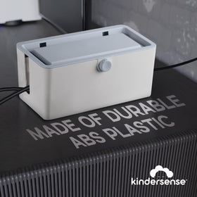 KinderSense compact dimensions 12 x 5.25 inches fit under desks.